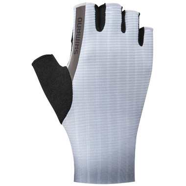 SHIMANO ADVANCED RACE Short Finger Gloves White 2023 0
